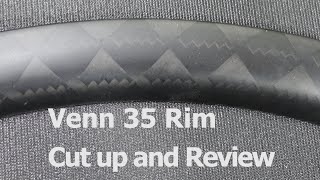 Venn 35 Filament Wound Rim Cut up and Review [upl. by Kalindi]