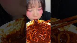 This Eating Noodles Spicist Flavors Yummy shortvideo asmr mukbang 2 [upl. by Ahsya]