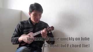 Happy Birthday Song  Ukulele Tutorial [upl. by Jordanson]