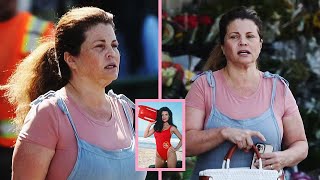 Former Baywatch Beauty Yasmine Bleeth Goes MakeupFree on a Rare Sighting in Los Angeles [upl. by Womack]