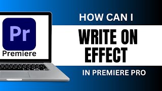 Write On Effect Premiere Pro Text Animation [upl. by Slater863]