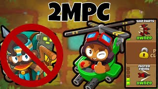 Tier 2 Heli 2MPC WITHOUT Geraldo by EWIE10  BTD6 [upl. by Hollington]