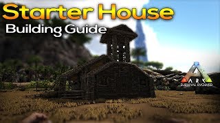 ARK  Simple Starter House  Design 1 [upl. by Nador112]