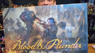 Blood and Plunder Black Beard vs Maynard 2player starter set unboxing Firelock Games thefrenchspy81 [upl. by Ettolrahs898]