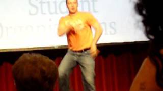 Judson Laipply Evolution of Dance Guy at Angelo State [upl. by Inobe895]