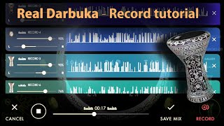 Real Darbuka 2019  Malfuf Record Tutorial [upl. by Ramat]