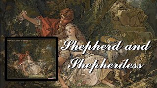 HAPPY COLOR  Francois Boucher  Shepherd and Shepherdess [upl. by Ietta277]