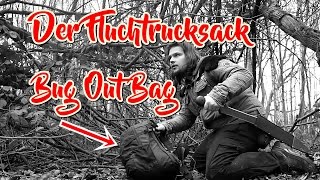 Fluchtrucksack Loadout  72 h Bug Out Bag  Prepper Survival Zombie Bushcraft Krise Apokalypse [upl. by Eelac192]