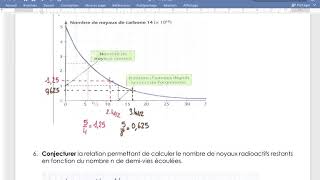 Enseignement scientifique thème 11 Corrigé du TP sur la radioactivité [upl. by Anerat428]