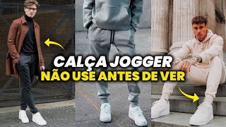 CALÇA JOGGER 16 Looks pra SE INSPIRAR antes de USAR  Moda Masculina [upl. by Ainegue]