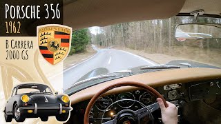 1962 Porsche 356 B Carrera 2000 GS  PureDriving  Part 2 [upl. by Iraam]