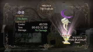 Little Zero “” Pure Platinum Award 🤨🤔😂 Bayonetta 1 Game [upl. by Lody]