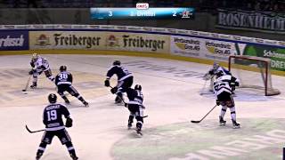 Highlights Dresdner Eislöwen vs Starbulls Rosenheim  13092015 [upl. by Persse]