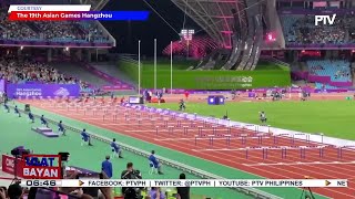 FilipinoSpanish hurdler John Cabang target makapasok sa 2024 Paris Olympics [upl. by Odlanyar564]