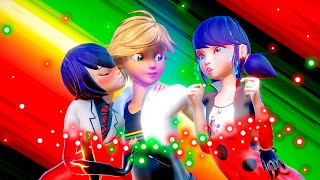 Miraculous Ladybug Marinette x Adrien x Kagami  TRIO TRANSFORMATION [upl. by Marutani]