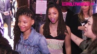 Chloe x Halle Stop By Zendaya Colemans Pop Up Shop Party On Fairfax 11516  TheHollywoodFixcom [upl. by Sybil]