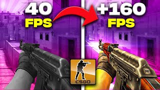 ¡OPTIMIZAR CSGO y aumentar los FPS al máximo Guía completa [upl. by Ailic732]