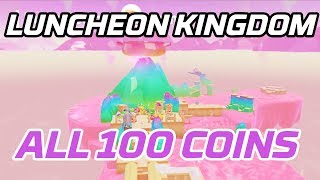 Super Mario Odyssey All Luncheon Kingdom Coins 100 purple local coins [upl. by Press]