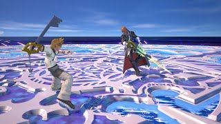 KH3 MODS KH2 Roxas vs Master Xehanort Critical Mode No Damage [upl. by Dlorrej]