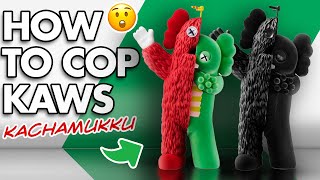 How To Cop KAWS KACHAMUKKU at KAWSONE  Cop Guide  Restock 2022 shorts [upl. by Annahael]