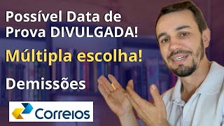 CONCURSO CORREIOS  EDITAL PRONTO e OUTRAS INFORMAÇÕES [upl. by Sievert]