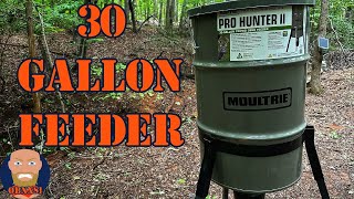 Moultrie Barrel Feeder with UPGRADES [upl. by Wenonah]