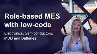 Revolutionize your manufacturing processes with Siemens’ rolebased MES powered by Mendix’ low code [upl. by Sande562]