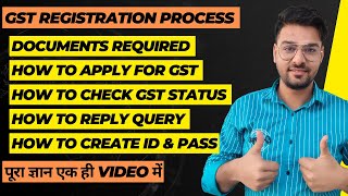 GST Registration Process in Hindi  How to Apply for GST  GST Registration Documents Required [upl. by Bernardi]