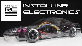 Budget RC Drift Build Part 2 Adding Electronics [upl. by Celina]