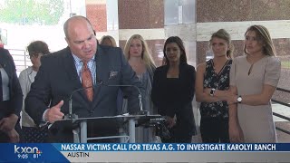 Gymnasts want Texas AG to step in on abuse investigation [upl. by Bunns203]