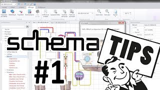 SchémaTips 1  Simplifier le Tracé des conducteurs [upl. by Leftwich11]