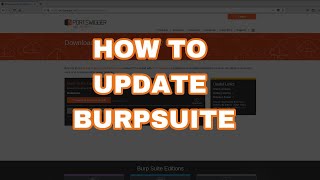 How to update Burpsuite in Kali Linux [upl. by Sikko]