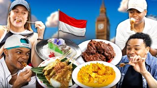 Indonesian Food in London This is what Westerners really think [upl. by Femmine189]