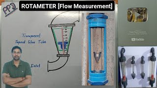 Rotameter  Flow Measuring device  Function of Rotameter  Rotameter in Hindi [upl. by Lotsyrk]