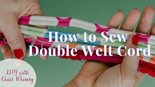 How to Sew Double Welt [upl. by Ailido561]