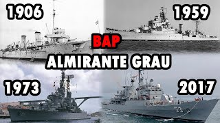 Todos los buques insignia del Perú  BAP Almirante Grau [upl. by Llertnek]