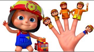 Firefighter Finger Family And Many More  Finger Family Songs  Videogyan 3D Rhymes [upl. by Atsed297]