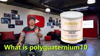 What is polyquaternium10 Details about polyquaternium10 [upl. by Adnilam]