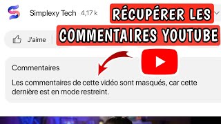 comment activer les commentaires sur youtube  les commentaires ne saffichent plus sur youtube [upl. by Rickie]