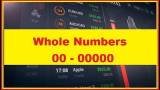 Secret of numbers  Trading chart using secret whole number for beginners [upl. by Mori307]