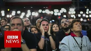 US Election 2016 Recap of the night before  BBC News [upl. by Pohsib]