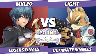 Pound 2022 Losers Finals  MkLeo Byleth Vs Light Fox SSBU Smash Ultimate Tournament [upl. by Tandy318]