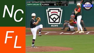 North Carolina vs Florida  LLWS Southeast Regional Opening Round  2023 LLWS Highlights [upl. by Ardisi]