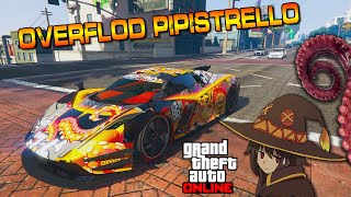 GTA Online New Overflod Pipistrello Itasha痛車 Livery Anime Car [upl. by Esorlatsyrc]