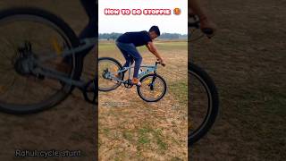 HOW TO DO STOPPIE 🥵 EASY 5 STEP 🥰 stoppie cyclestunt mtbstunt rider bikestunt shorts short [upl. by Katt502]