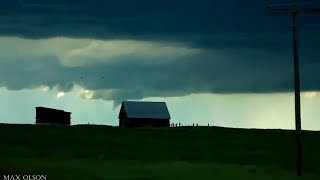 Tornado over the Mountains Chugwater WY May 31 2014 [upl. by Nosila454]