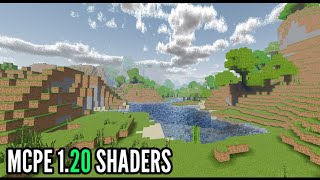 Shaders Renderdragon para MCPE 120 [upl. by Adnilemreh583]