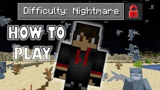 how to play Fundys quotNightmare Difficultyquot in Minecraft EASY [upl. by Schonthal]