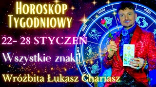 Horoskop tygodniowy 22 28 STYCZEŃ 2024r Tarotowe czytanie dla wszystkich znaków zodiaku🔮 [upl. by Gardener]