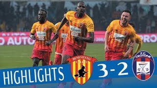 Benevento  Crotone 32  Highlights  Giornata 25  Serie A TIM 201718 [upl. by Rutherfurd]